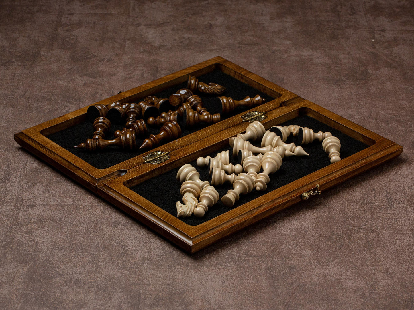 Classic Chess Set / Personalized Gift / HANDMADE