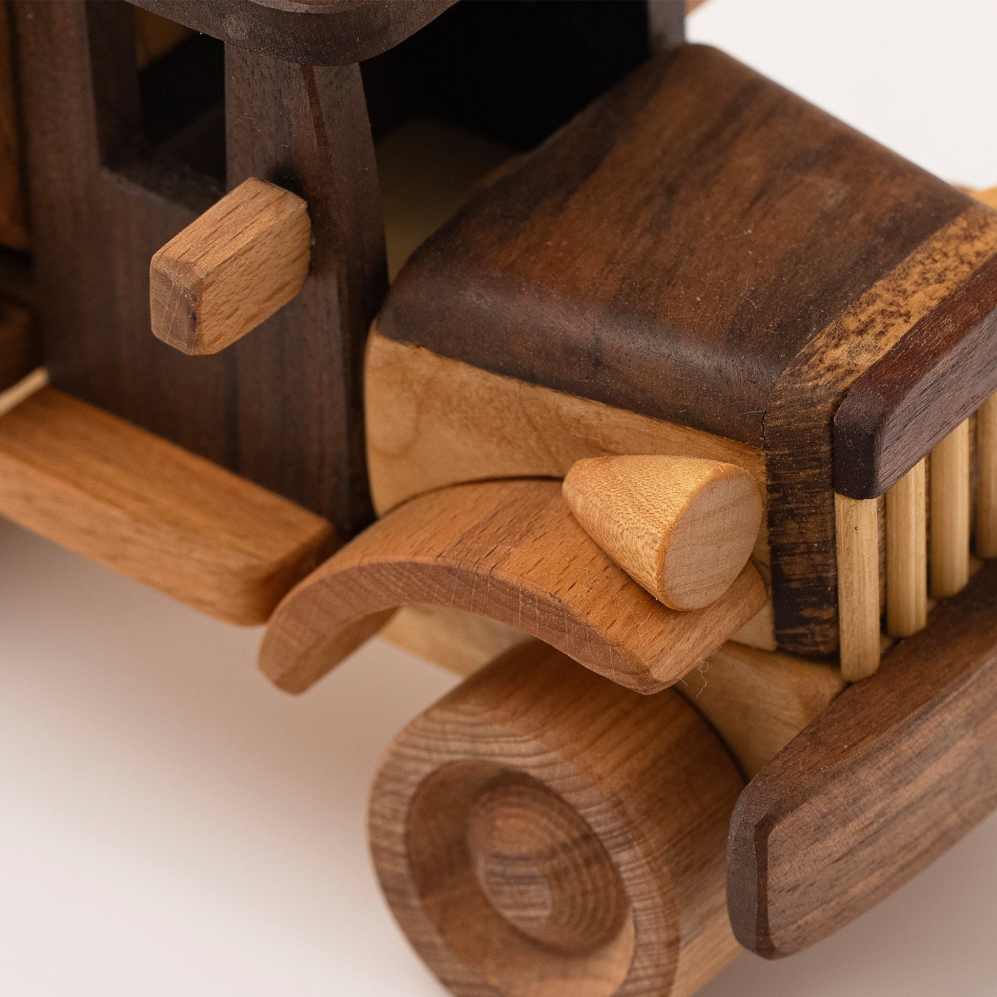Wooden Milk Truck Toy, Handmade Toys / PERSONALIZED