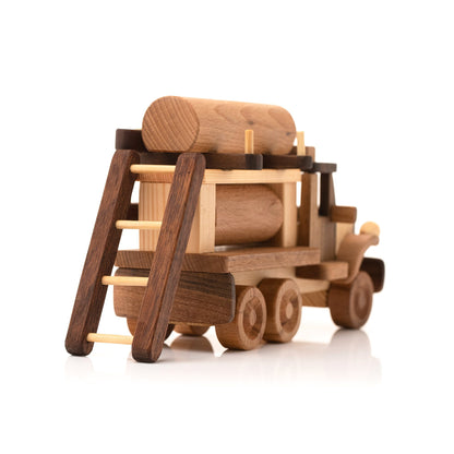 Personalized Wooden Fire Truck Toy: Eco-Friendly Gift