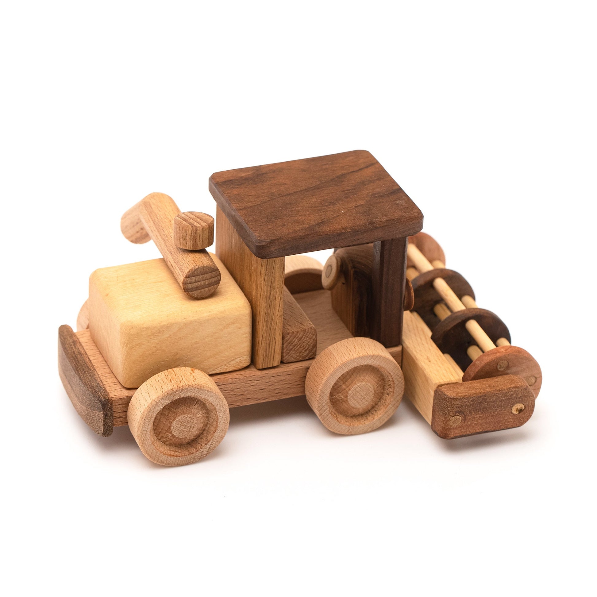 Wooden Toy - Combine Harvester / PERSONALIZED