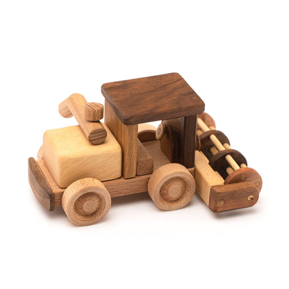 Wooden Toy - Combine Harvester / PERSONALIZED