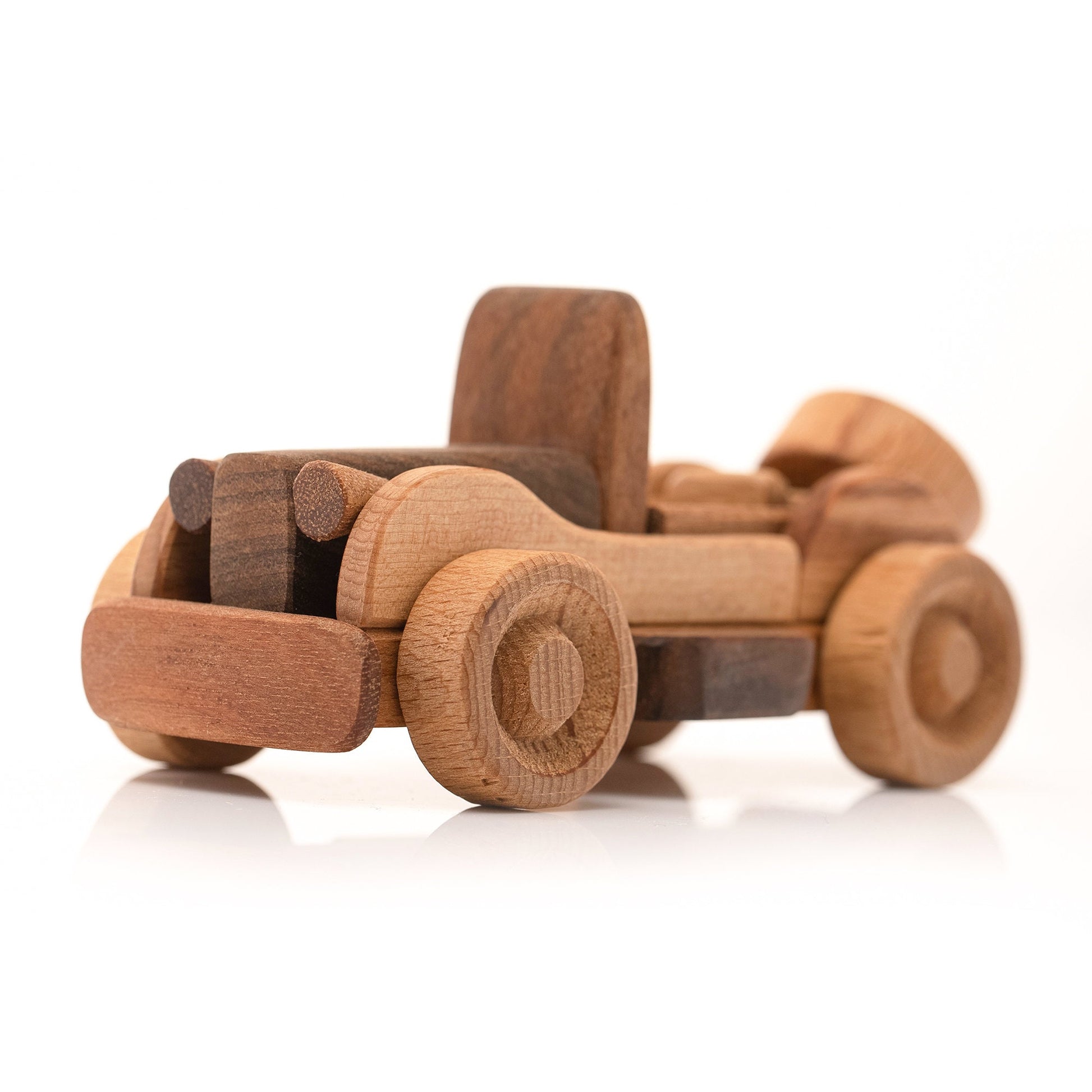Handmade Wooden Toy Car, Old Fashioned Style, Personalized Gift