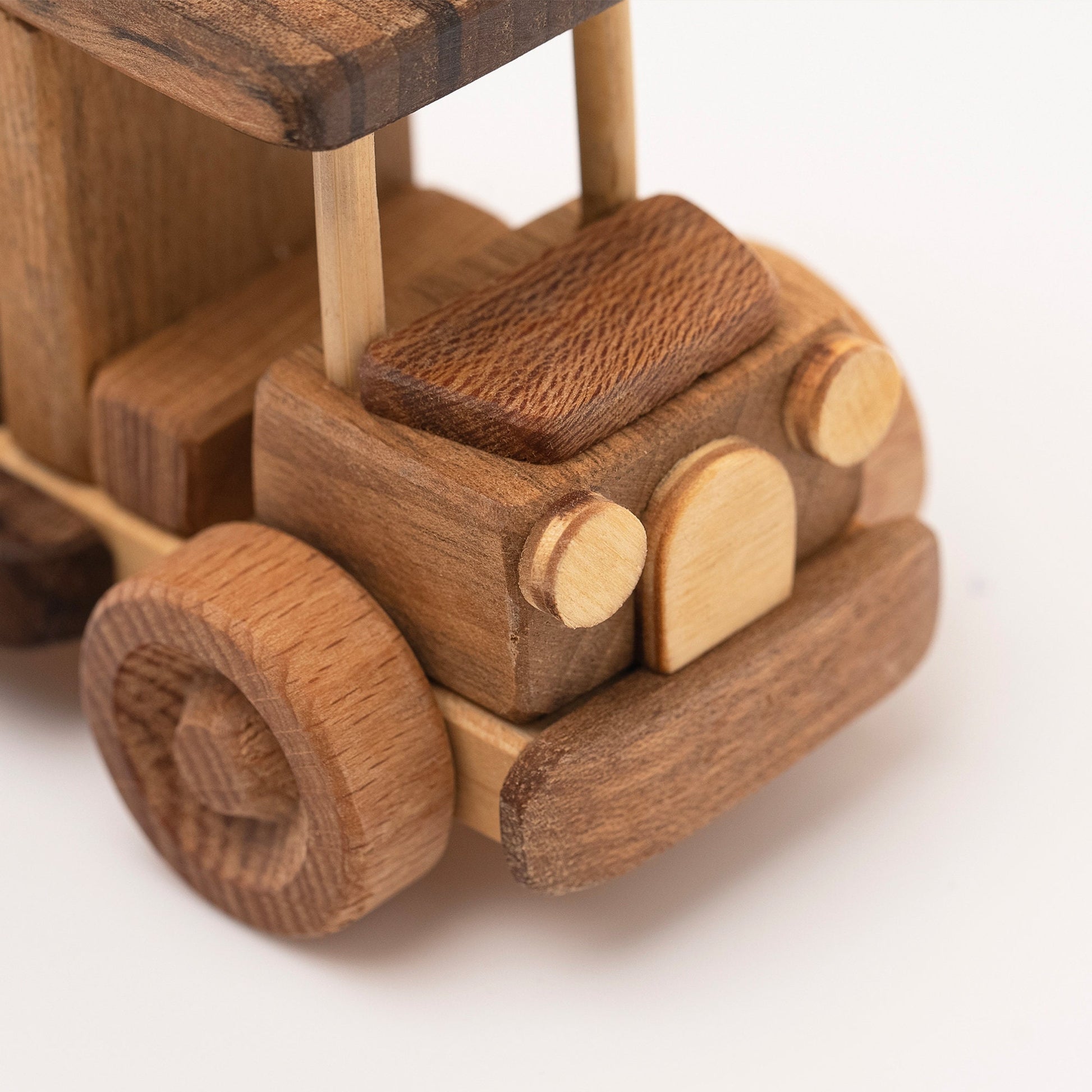 Handmade Wooden Toy Truck: Personalized Wood Car Push Toy