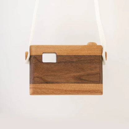 Wooden Camera Toy, Rotatable and Pushable / Personalized Toy