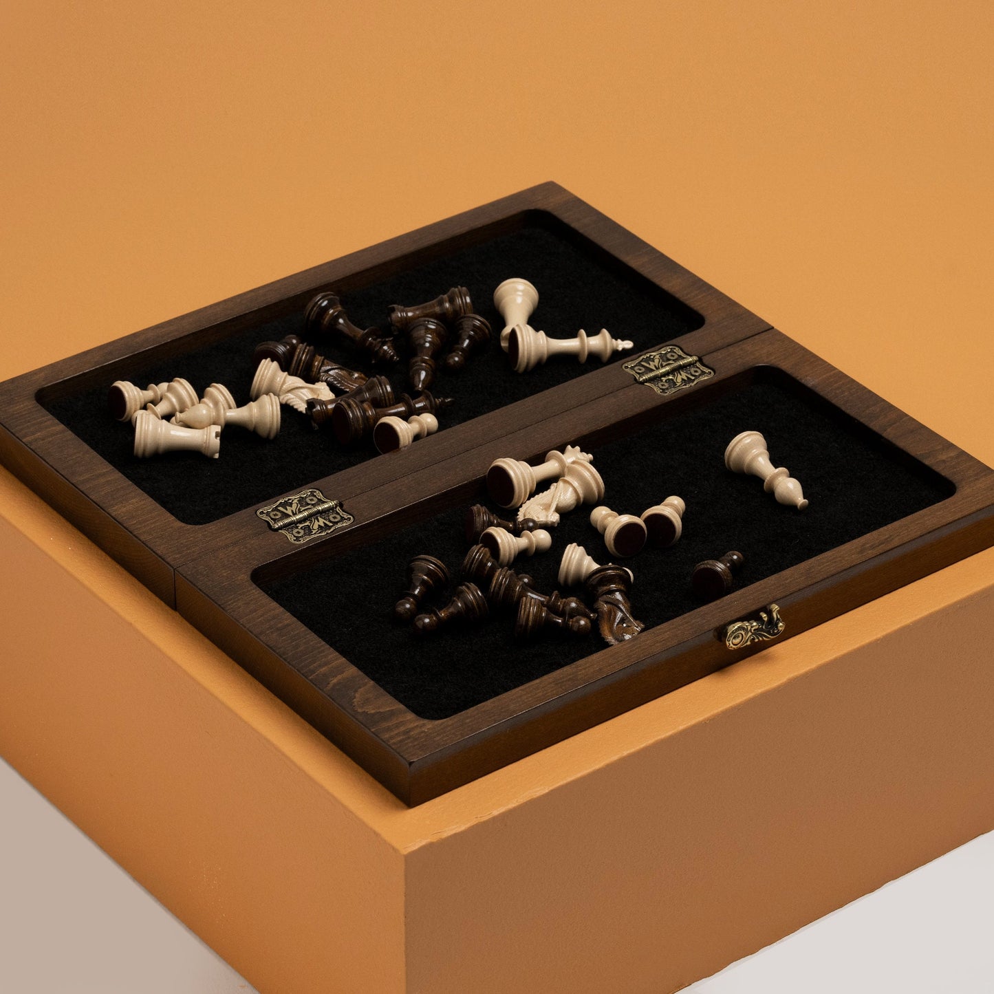 Wooden Classic Chess Set / PERSONALIZED