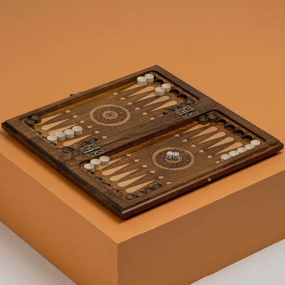Wooden Luxurious Chess Set, Backgammon Board / PERSONALIZED