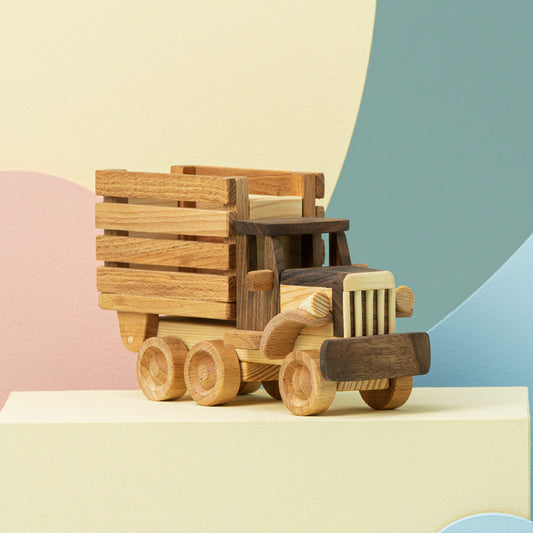 Agricultural Truck Toy, Wooden Toys / HANDMADE