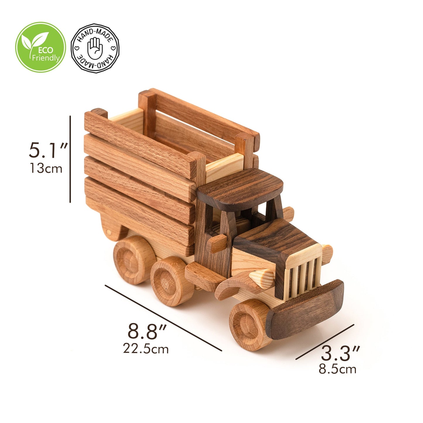 Agricultural Truck Toy, Wooden Toys / HANDMADE