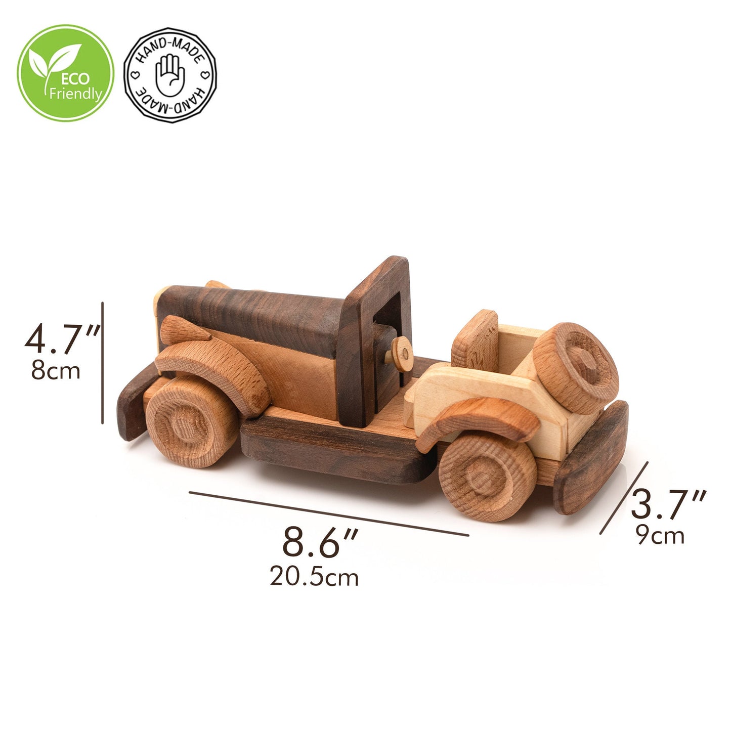 Wooden Race Car Toy, Handmade Toys / PERSONALIZED TOYS