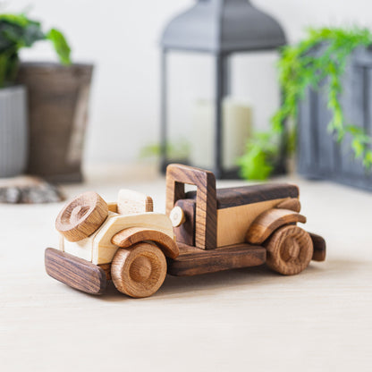 Wooden Race Car Toy, Handmade Toys / PERSONALIZED TOYS