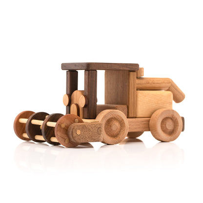 Wooden Toy - Combine Harvester / PERSONALIZED