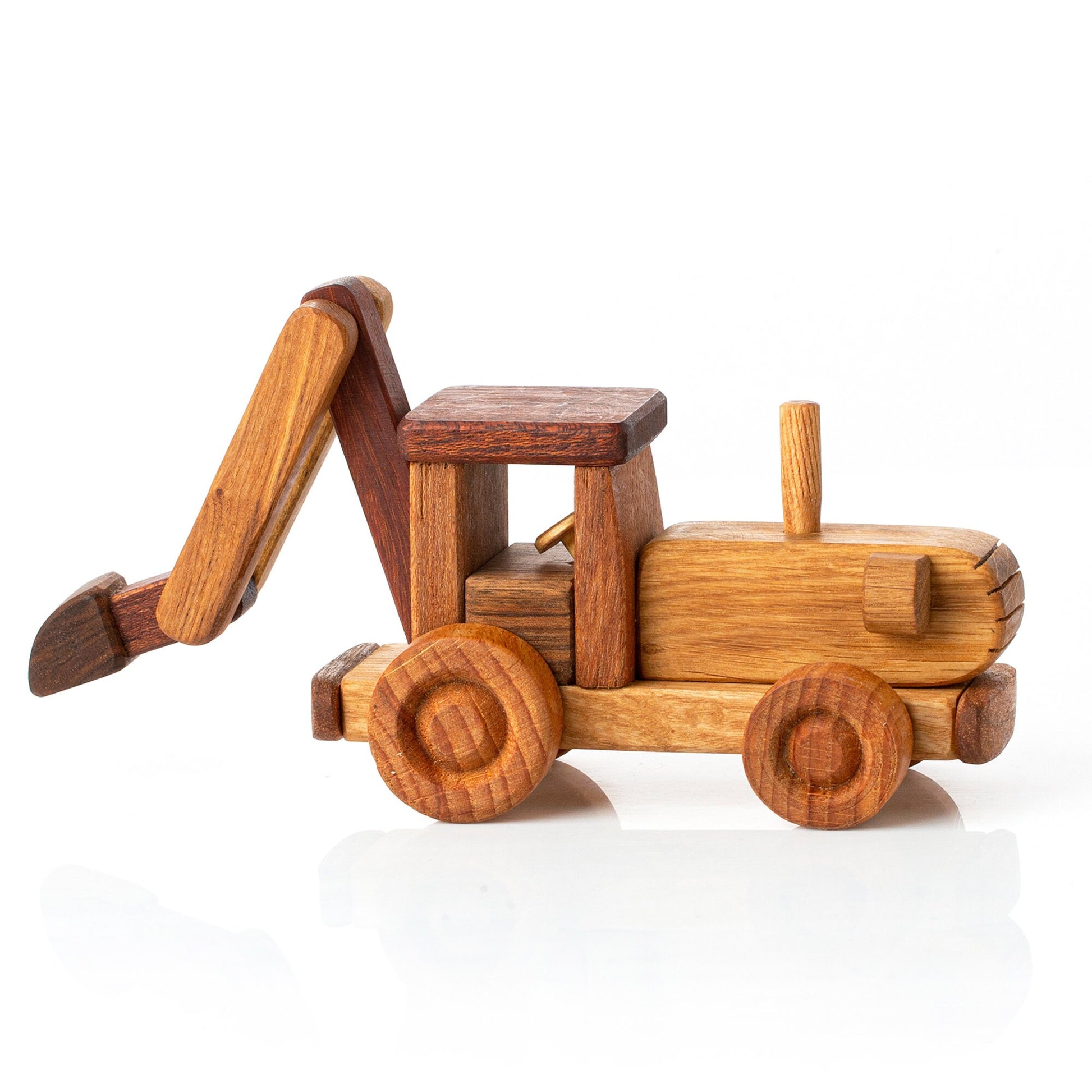 Wooden Tractor Toy, Handmade Tractor, Personalized Toys, Birthday Gift for Toddlers