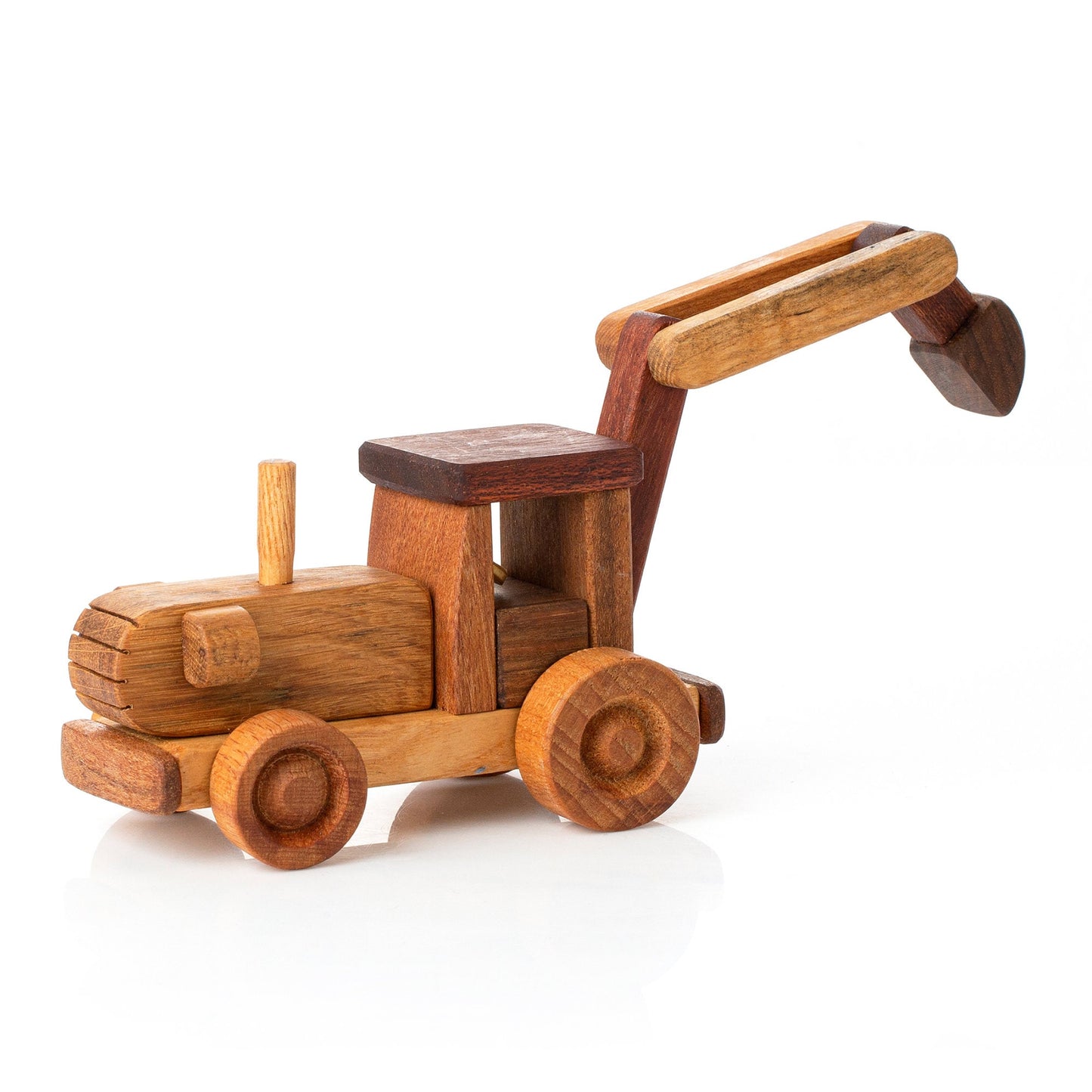 Wooden Tractor Toy, Handmade Tractor, Personalized Toys, Birthday Gift for Toddlers