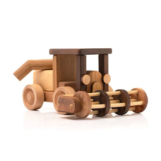 Wooden Toy - Combine Harvester / PERSONALIZED