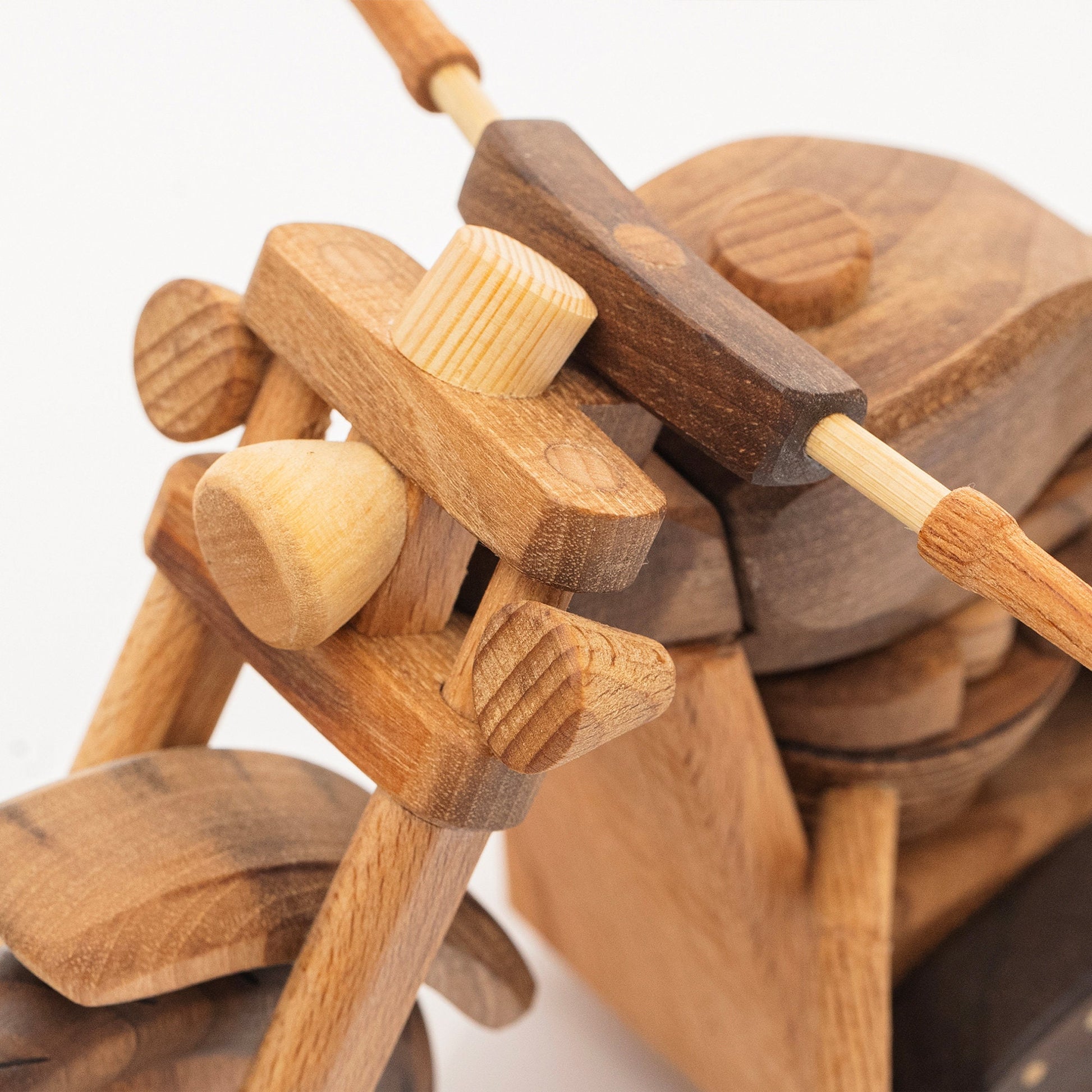 Handmade Wooden Motorcycle Toy: Personalized Wood Bike Gift