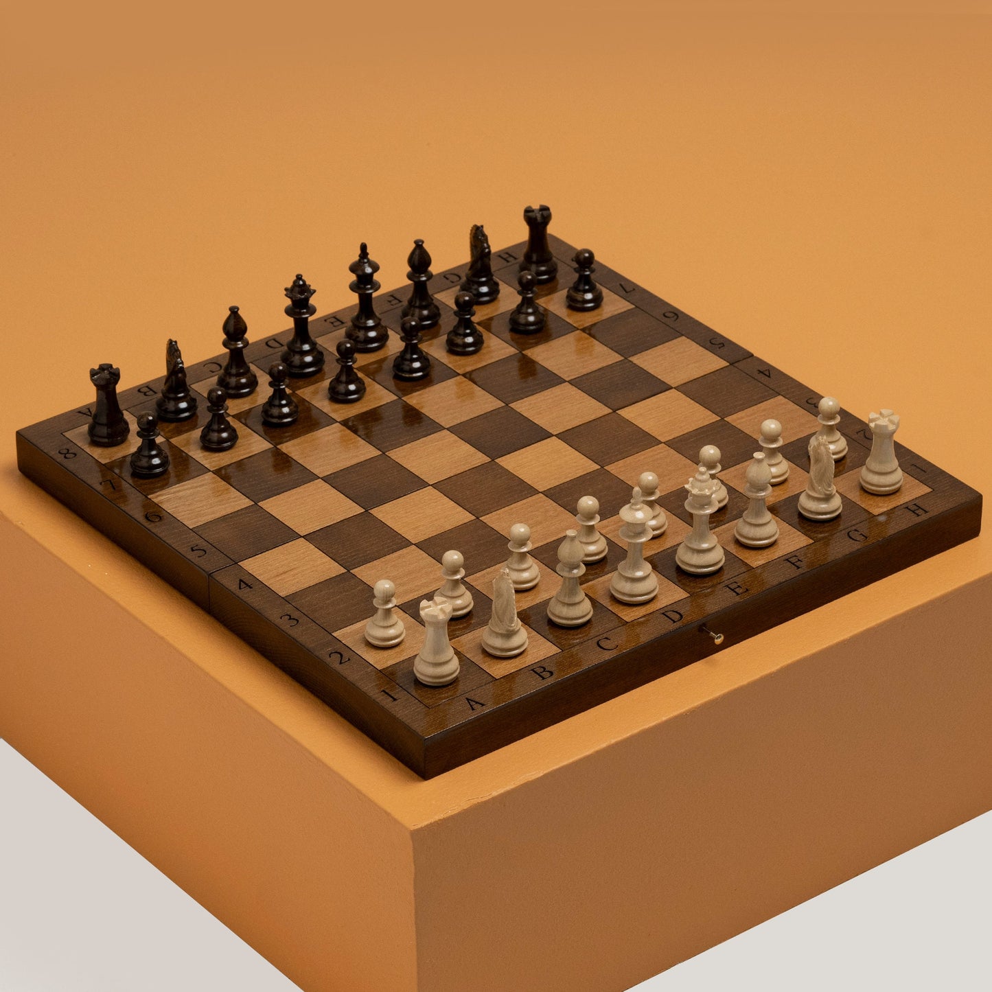 Wooden Classic Chess Set / PERSONALIZED