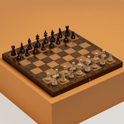 Wooden Classic Chess Set / PERSONALIZED