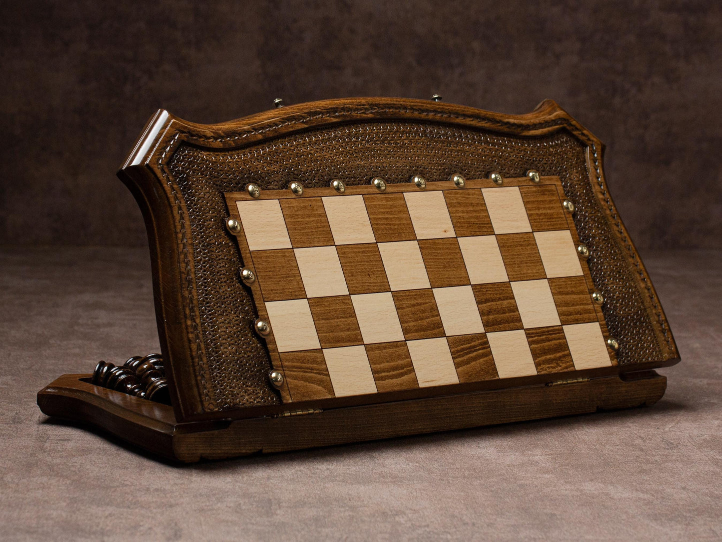 Unique Chess Set, Personalized Gift For Him / HANDMADE