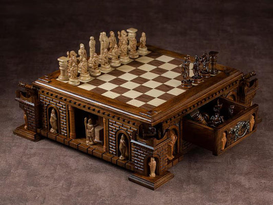 Chess Set Kingdom / HANDMADE