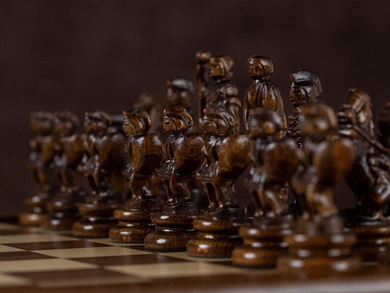 Chess Set Kingdom / HANDMADE