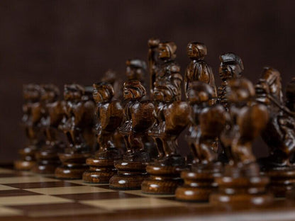 Chess Set Kingdom / HANDMADE