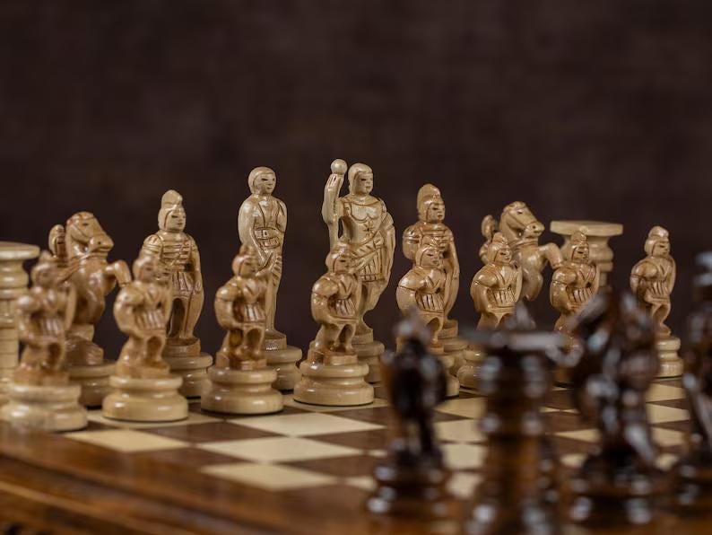 Chess Set Kingdom / HANDMADE