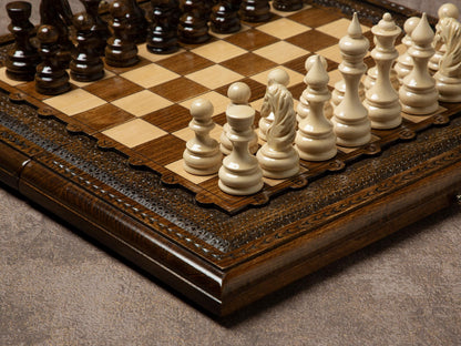 Handmade Chess Set - Personalized Gift For Him