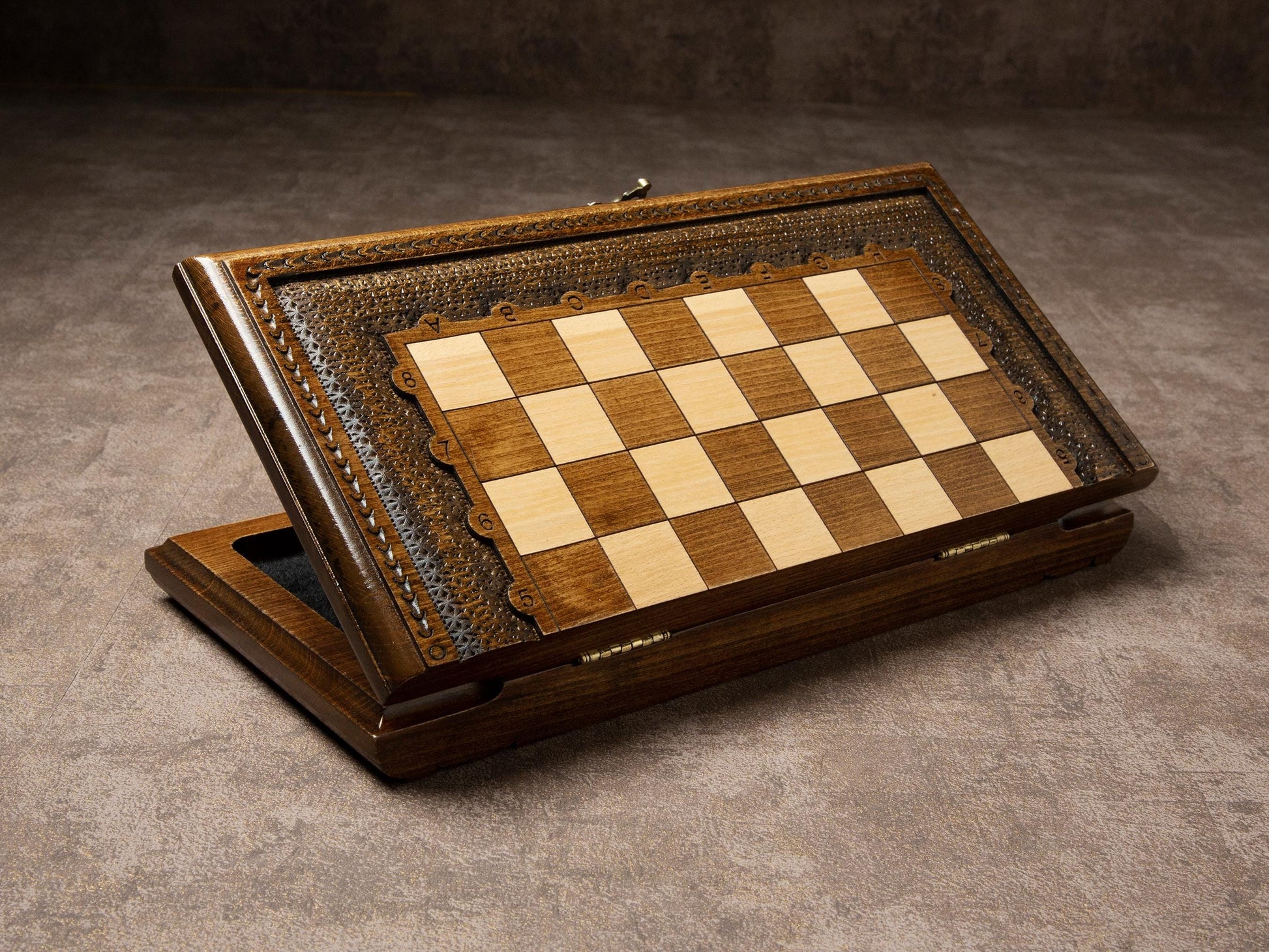 Handmade Chess Set - Personalized Gift For Him
