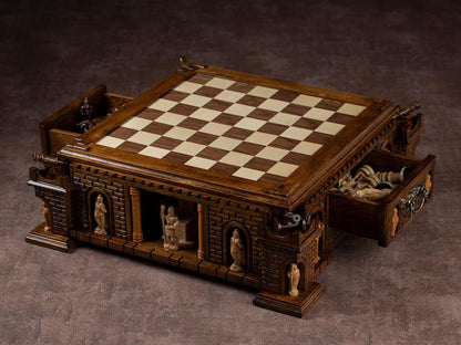 Chess Set Kingdom / HANDMADE