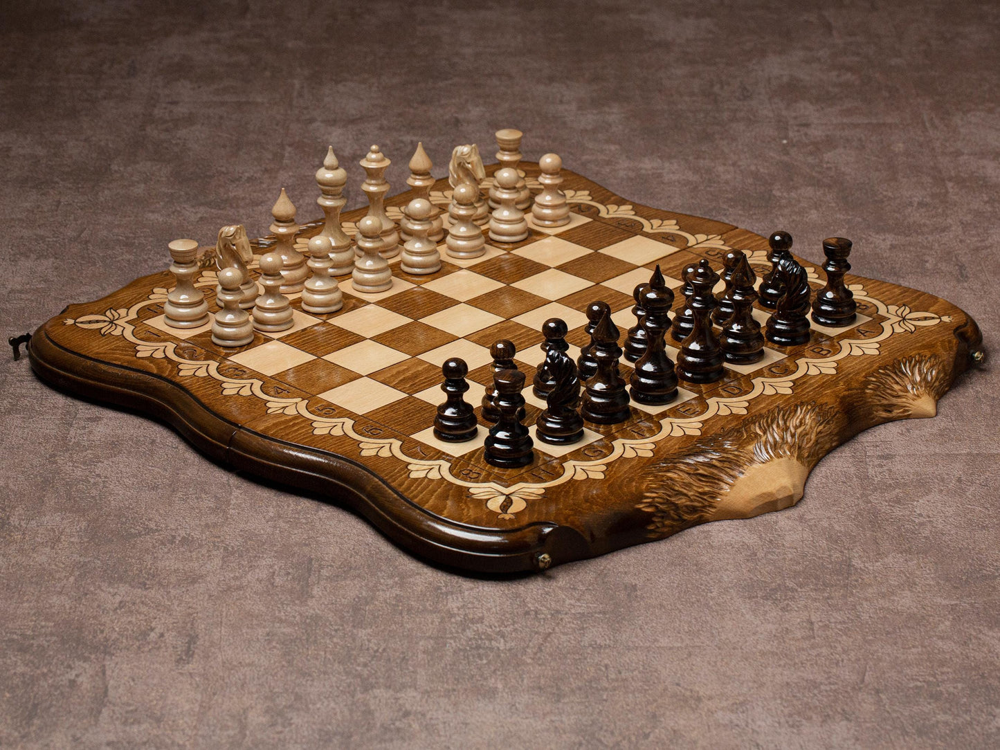 Handmade Chess Set Ararat  / PERSONALIZED